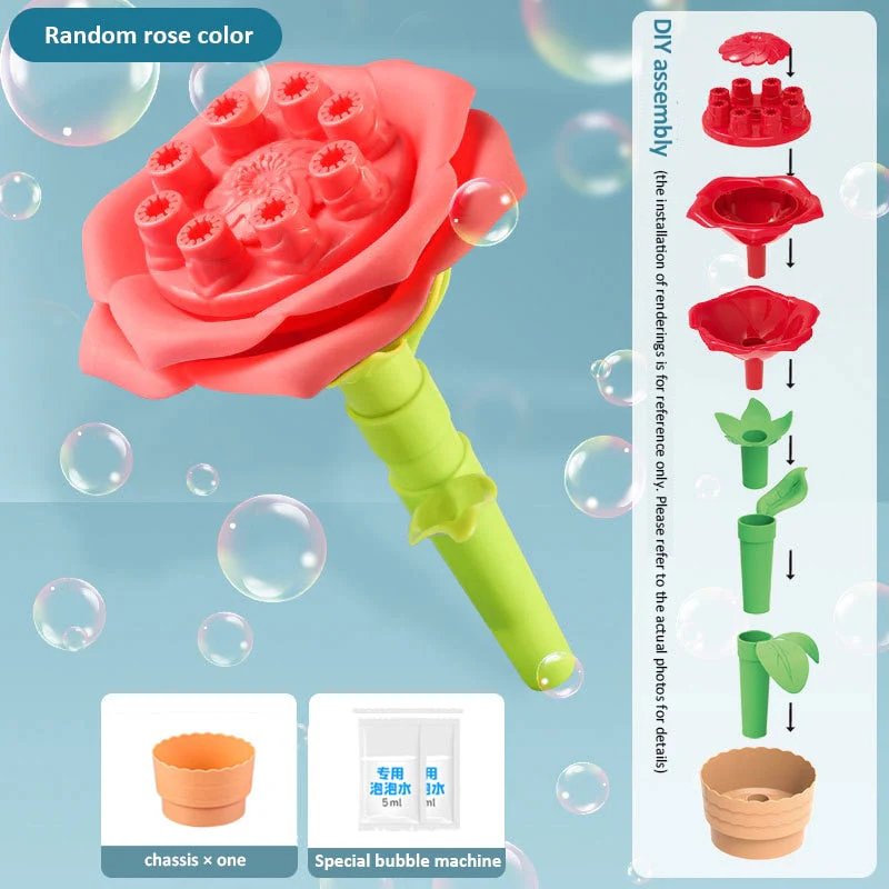 Flower Bubble Maker Toy - Image 5
