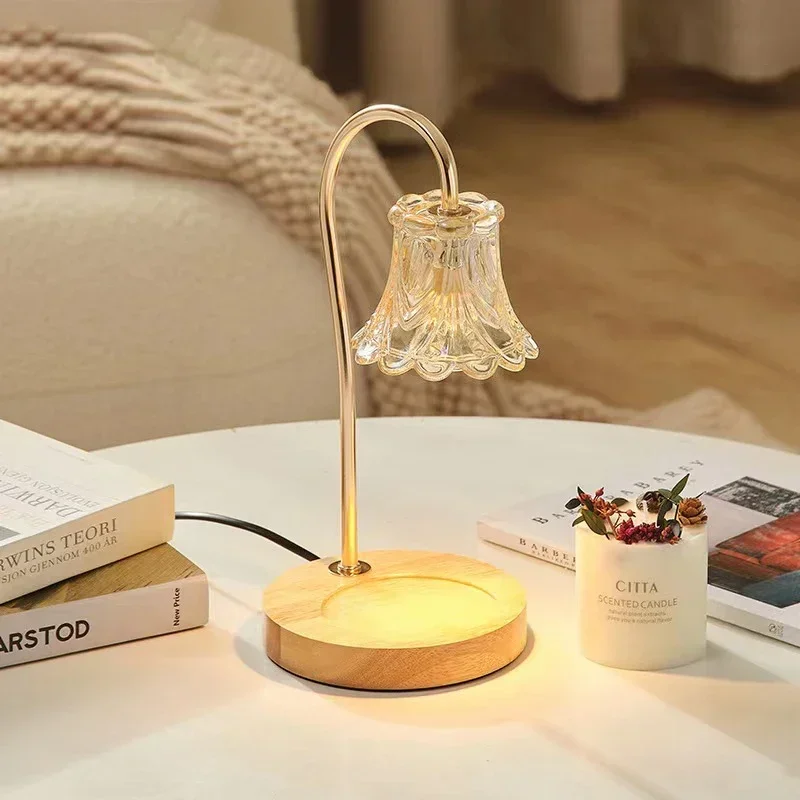 Flower-Shaped Warm Audience Candle Warmer Lamp - Image 7