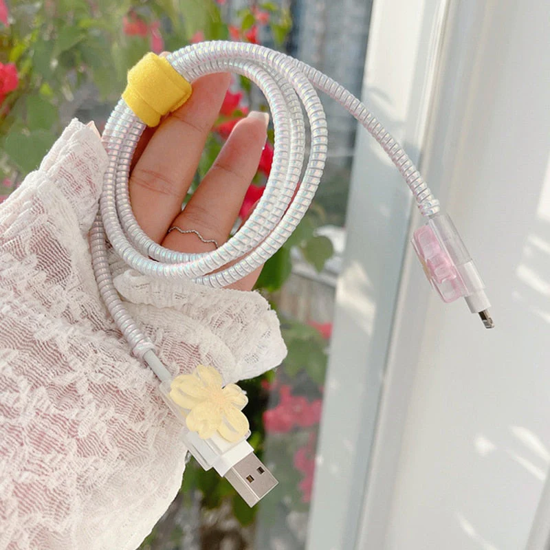 Flower Universal Cable Charger Protector - Image 4