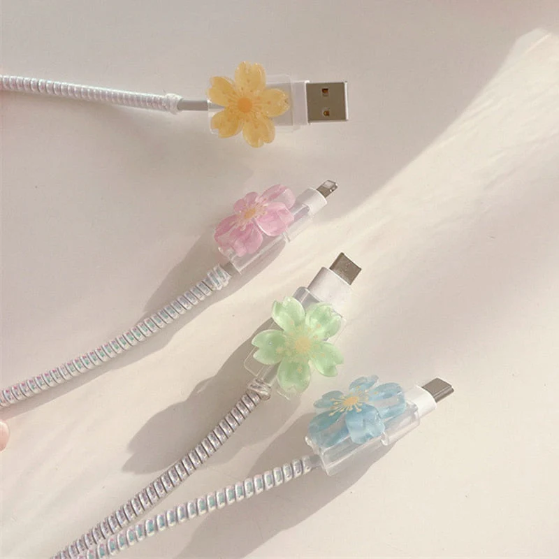 Flower Universal Cable Charger Protector - Image 5