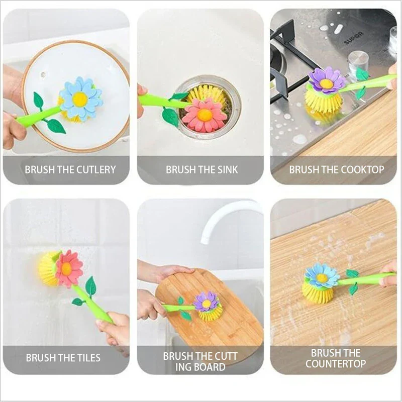 Flower Vase Creative Cleaning Brush - Image 5