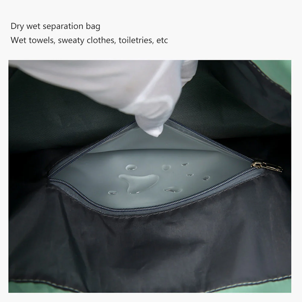Flower Waterproof Folding Large Travel Backpack - Image 9