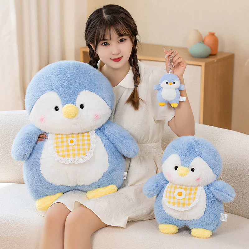 Fluffy Cuddly Happy Penguin Plush - Image 2