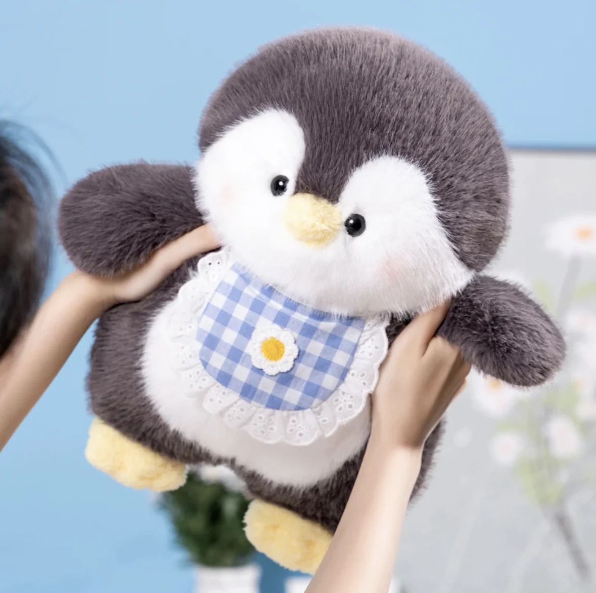 Fluffy Cuddly Happy Penguin Plush - Image 4