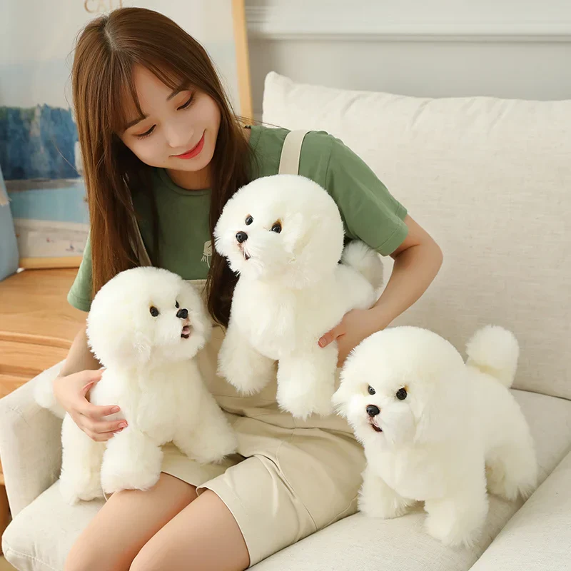 Fluffy Dog Hugging Plushie Pillow - Image 4