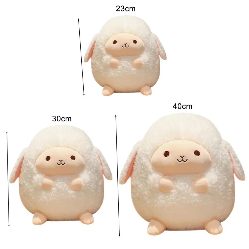 Fluffy Sheep Cozy Huggable Plush - Image 5