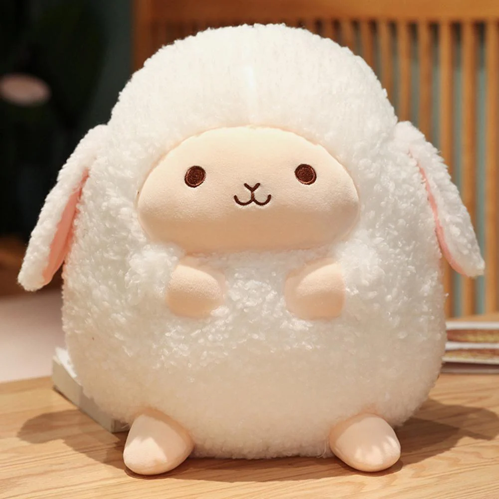 Fluffy Sheep Cozy Huggable Plush - Image 7