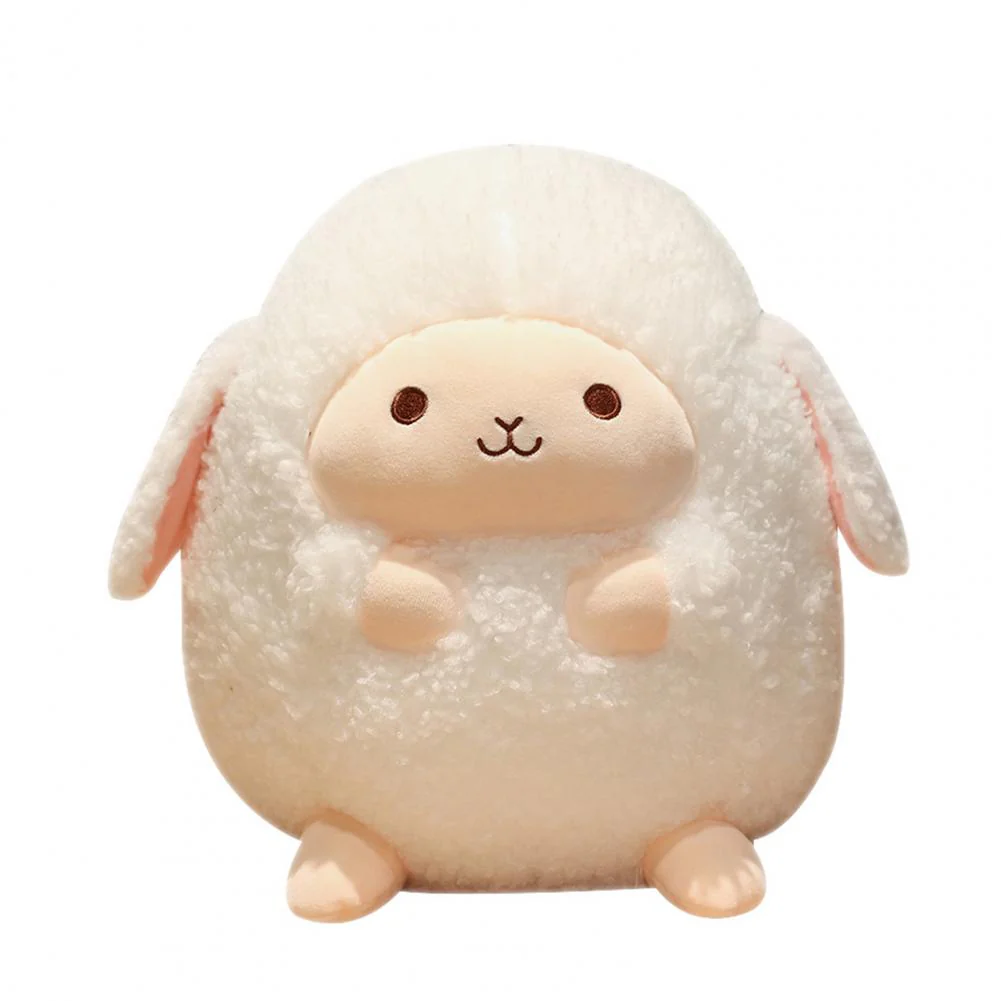 Fluffy Sheep Cozy Huggable Plush - Image 8