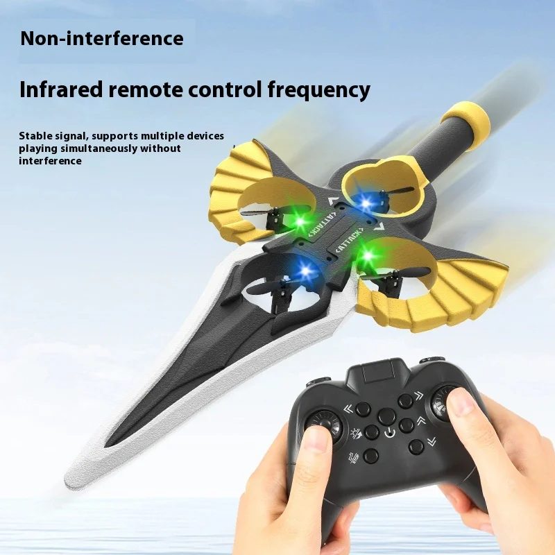 Flying Battle Sword Remote Control Drone Toy - Image 3