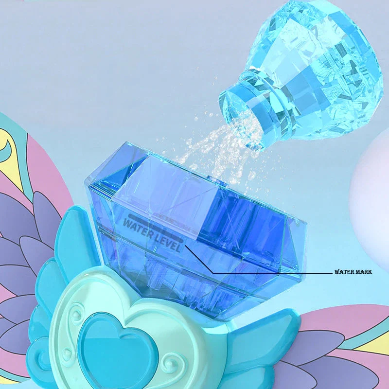 Flying Magic Heart Bubble Maker Toy - Image 5