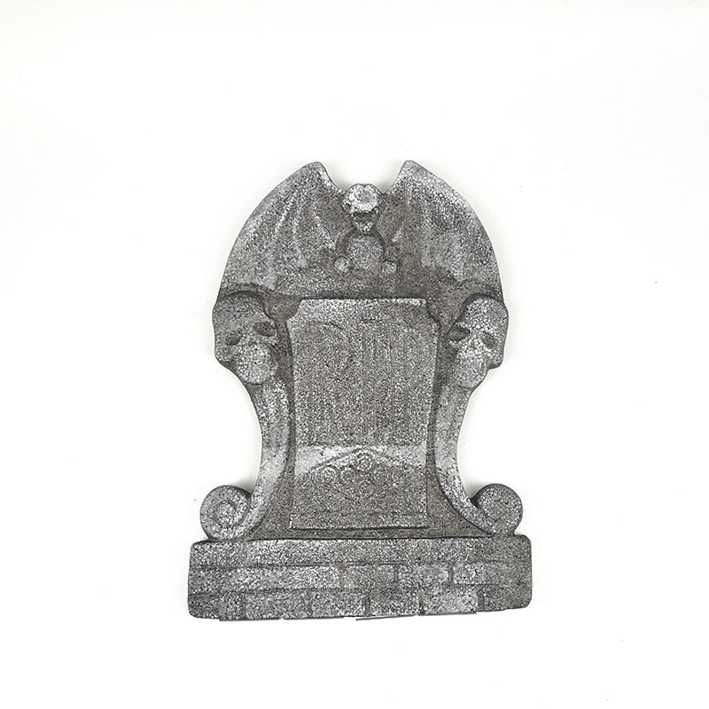 Foam Skeleton Halloween Tombstone - Image 7