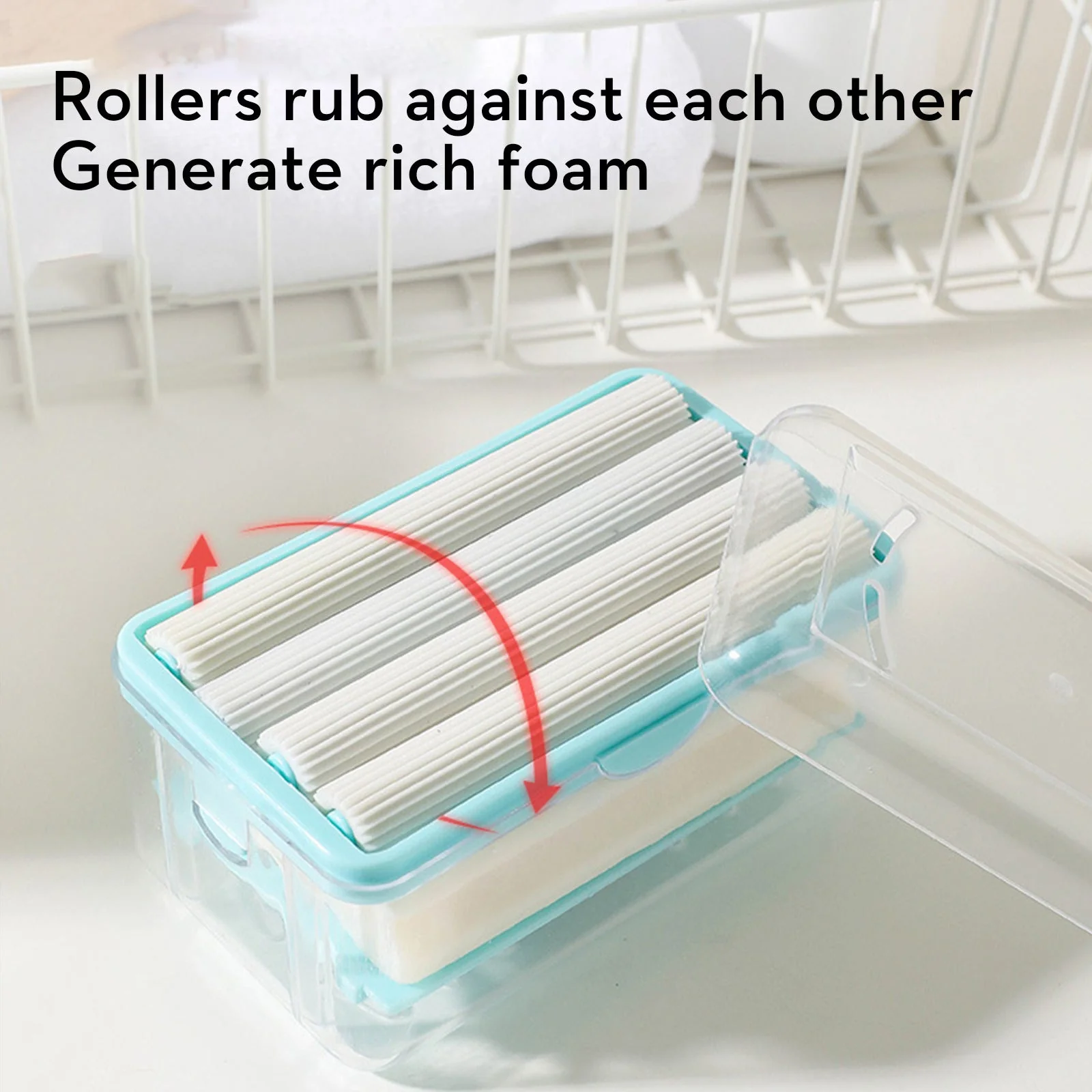 Foaming Soap Drainer Box Brush - Image 5