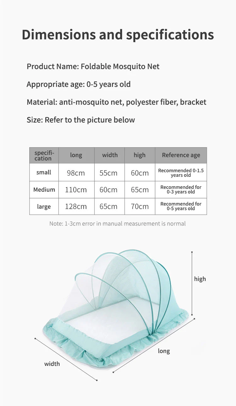 Foldable Baby Anti Mosquito Net - Image 10