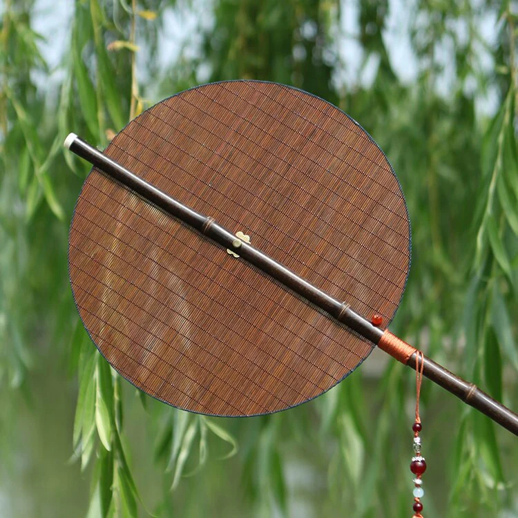 Foldable Bamboo Silk Hand Fan - Image 10