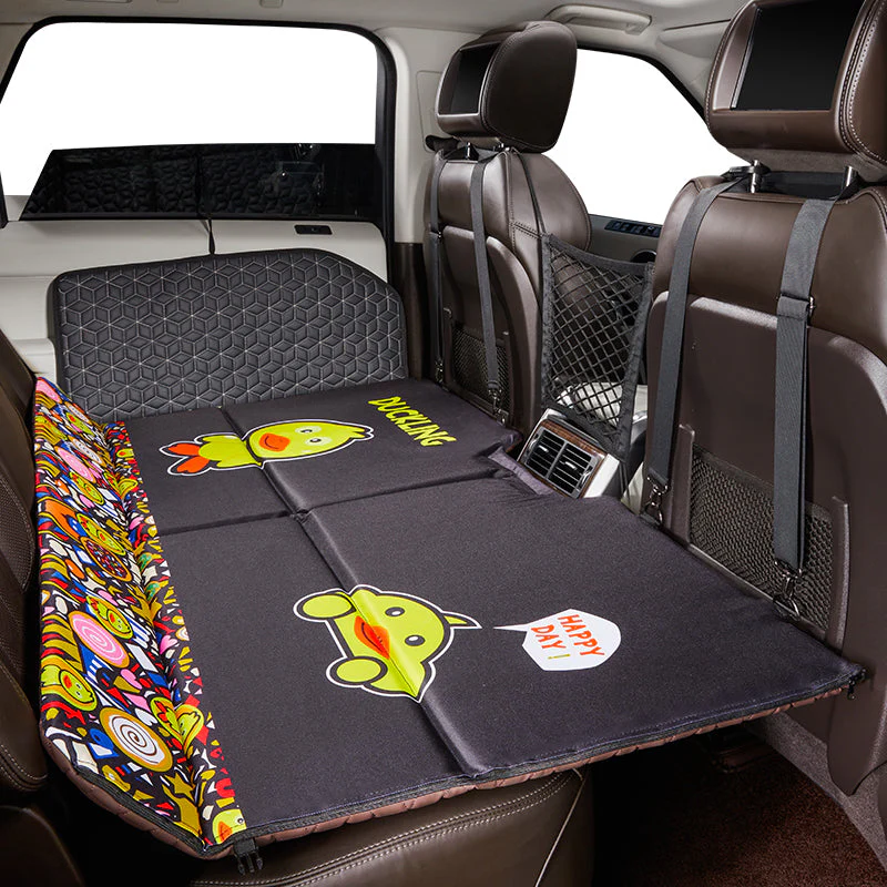 Foldable Car Rear Seat Mattress Pad - Image 3