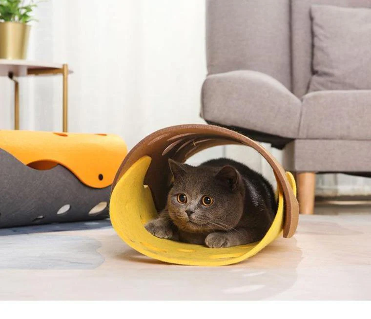 Foldable Cat Multi Tunnel Interactive Toy - Image 2