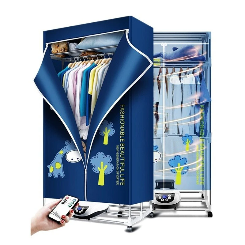 Foldable Clothes Dryer with Remote Control - Image 6