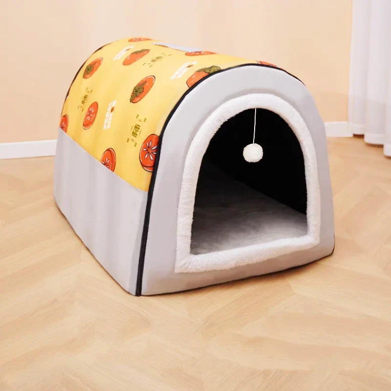 Foldable Cozy Nest Large Pet House - Image 8
