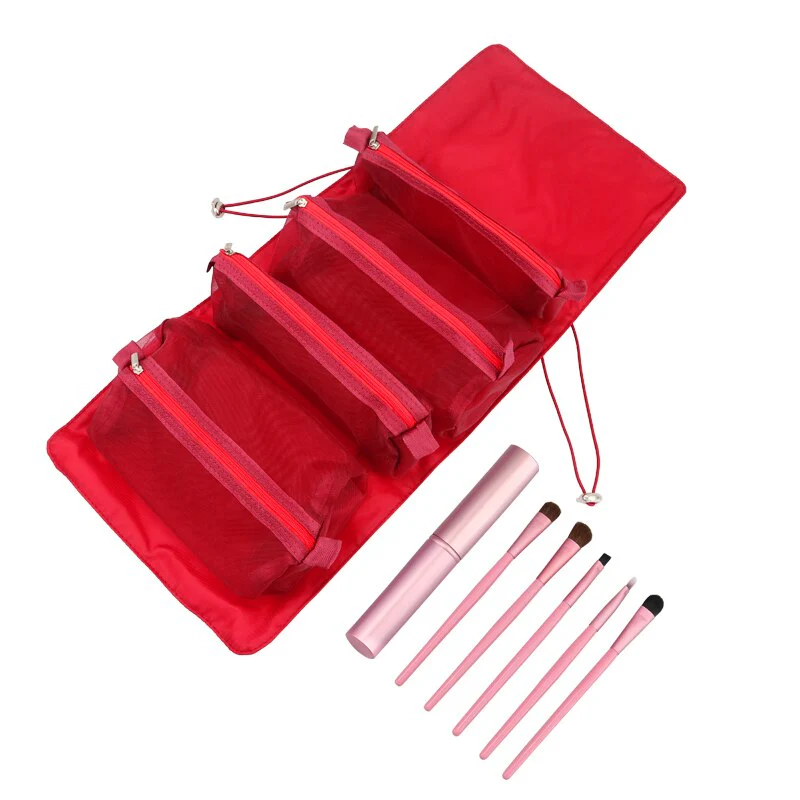Foldable Detachable Mesh Cosmetic Travel Bag - Image 13