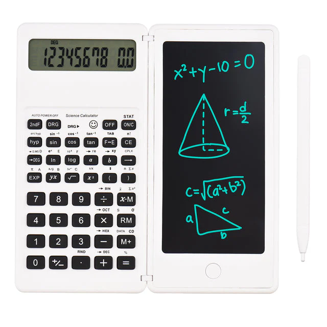 Foldable Digital Drawing Pad Calculator with Stylus - Image 3