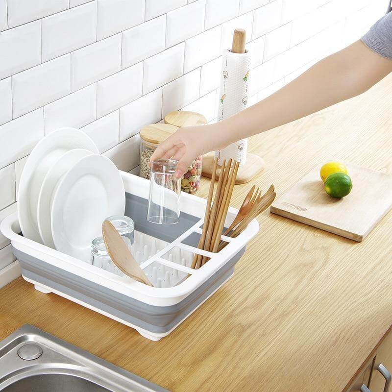 Foldable Easy Dish Drying Rack - Image 3
