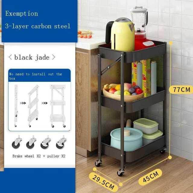 Foldable Easy Kitchen Stuff Storage Organizer - Image 14