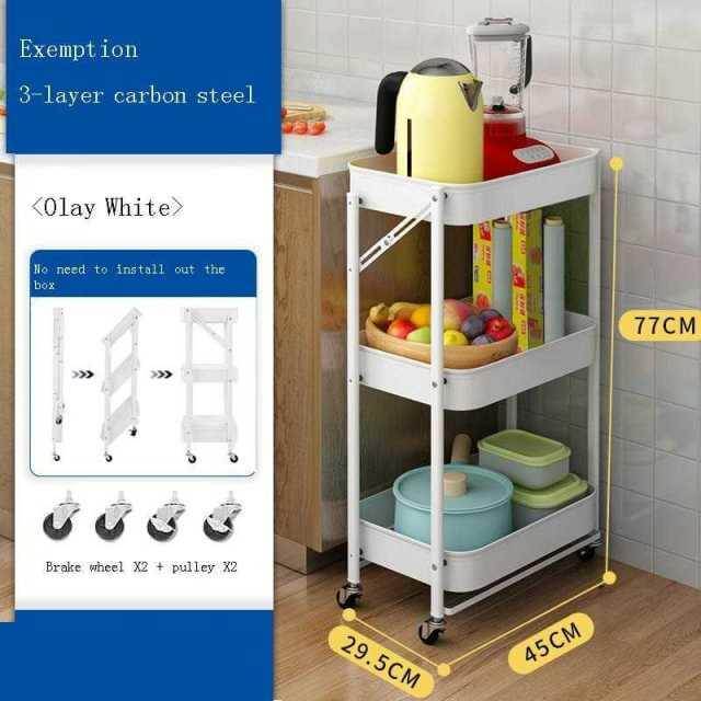 Foldable Easy Kitchen Stuff Storage Organizer - Image 15