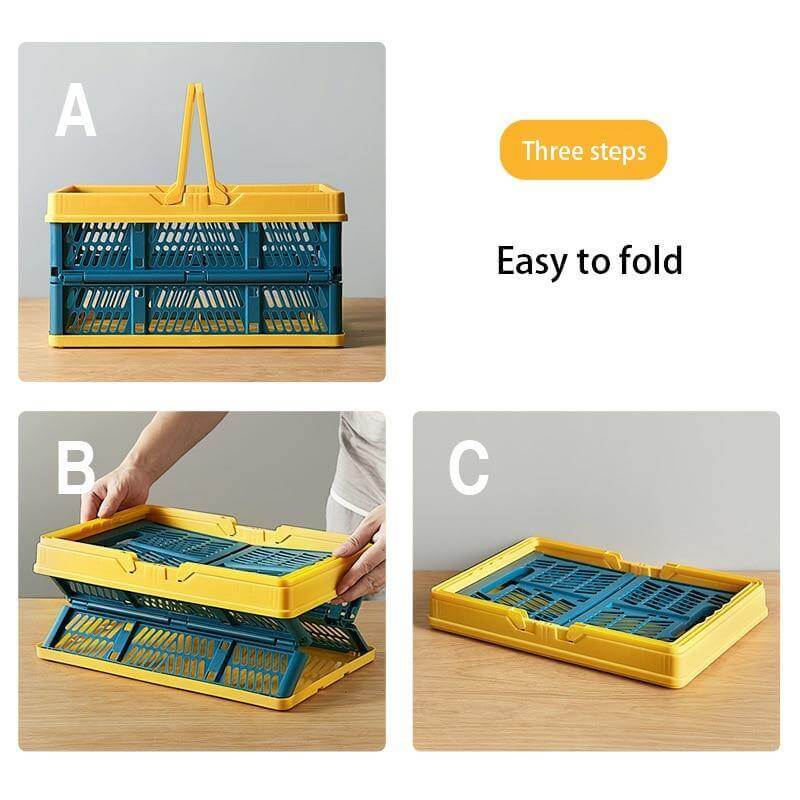 Foldable Easy Shopping Folding Basket - Image 2