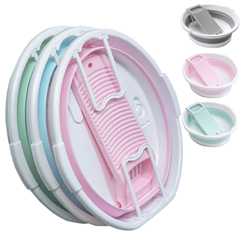 Foldable Household Laundry Mini Basin - Image 3