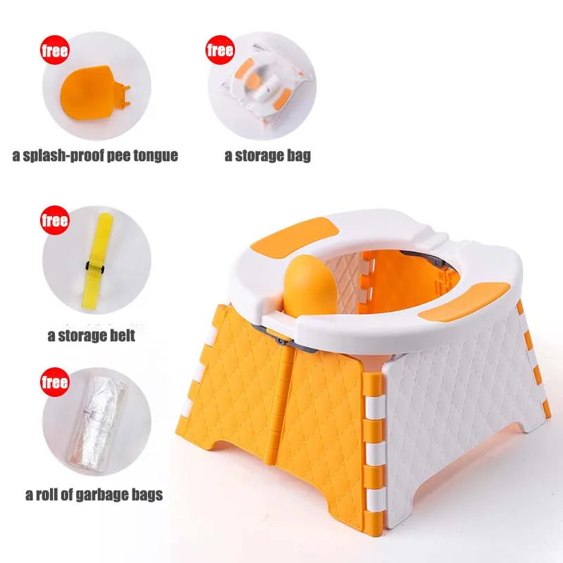 Foldable Kids Easy Potty Training Seat - Image 7