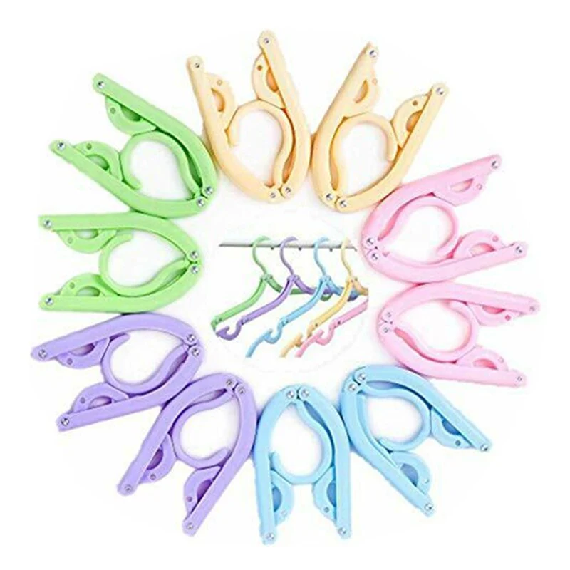 Foldable Magic Easy Travel Clothes Hanger - Image 11