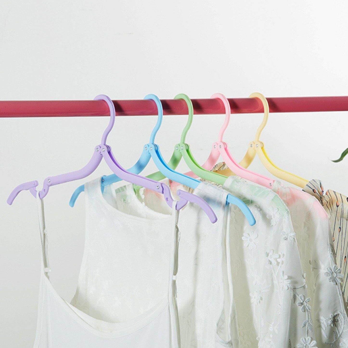 Foldable Magic Easy Travel Clothes Hanger - Image 3