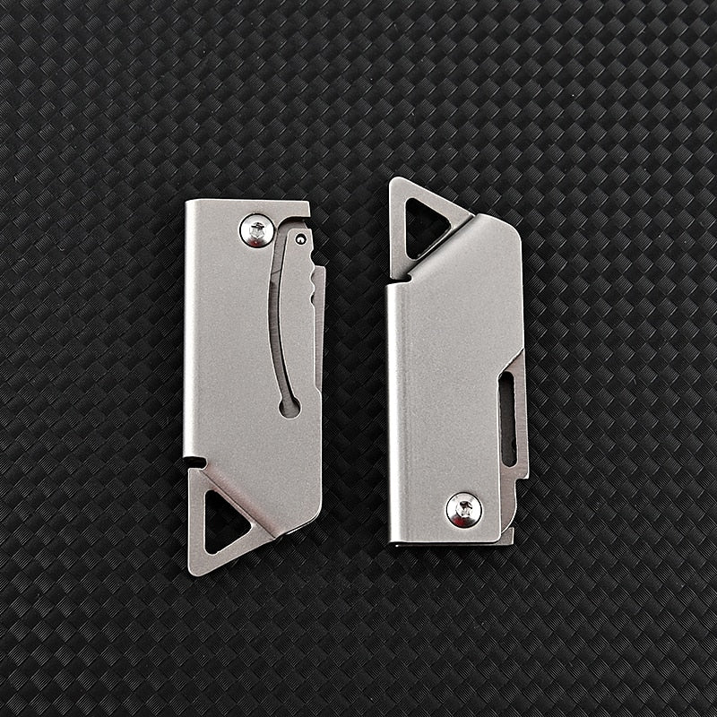 Foldable Master Stainless Steel Survival Mini Knife - Image 6