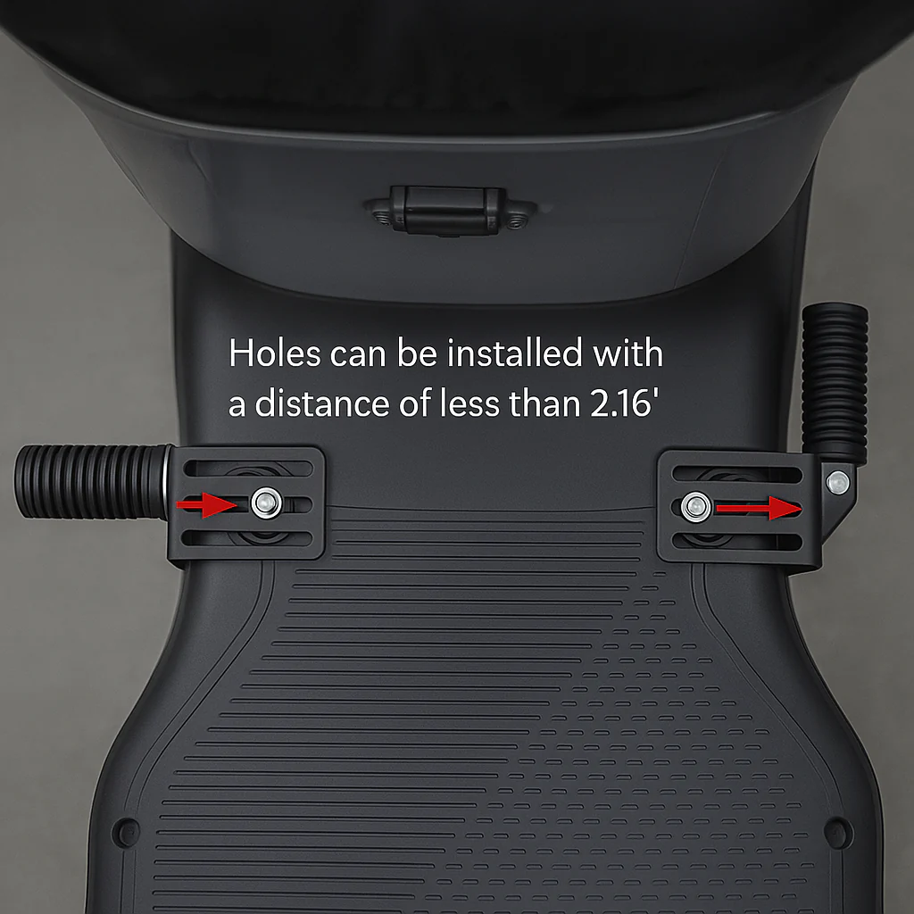 Foldable Metal Foot Rest Scooter Pedal - Image 2