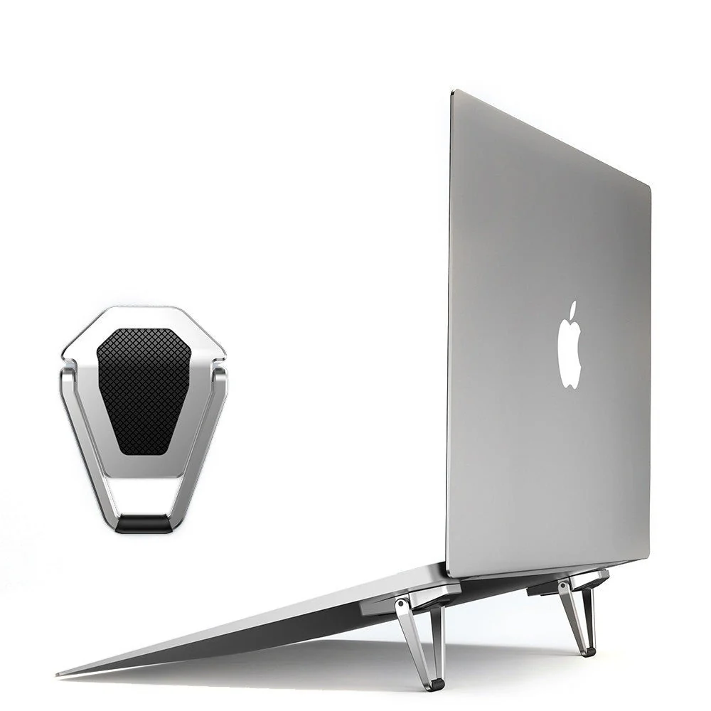 Foldable Metal Laptop Holder Stand Bracket - Image 7