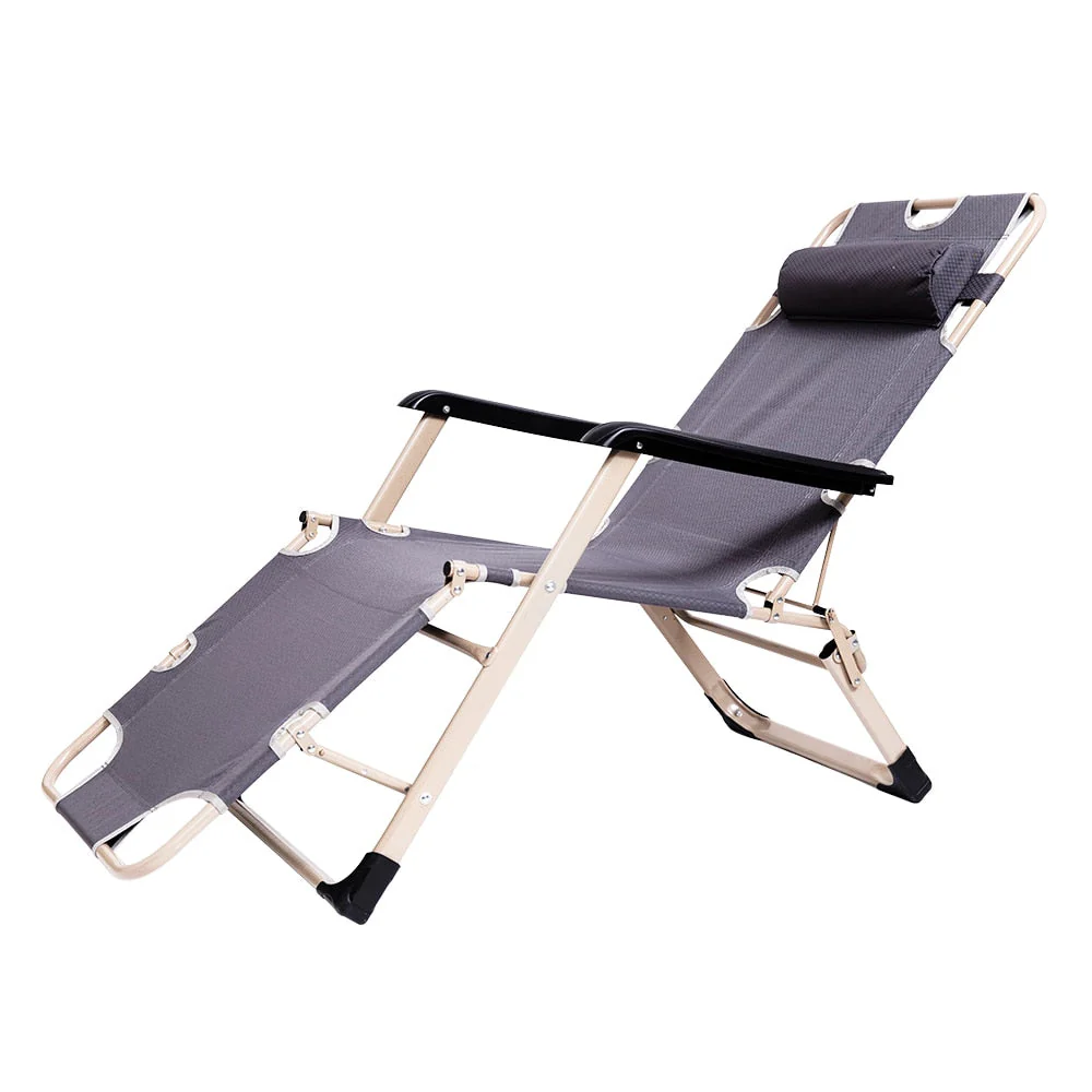 Foldable Metal Modern Camping Lounge Chair - Image 4