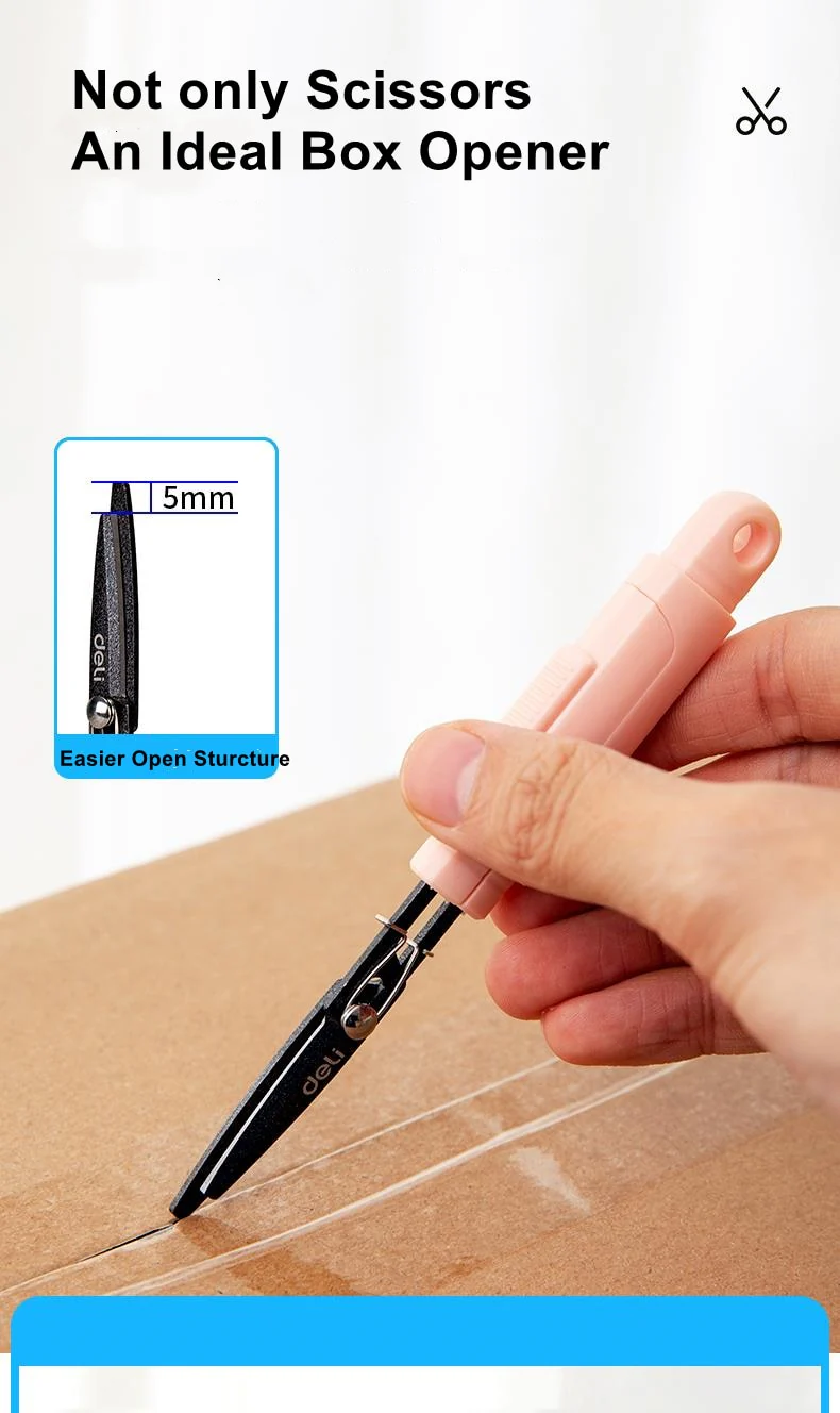 Foldable Mini Safe Paper Cutter Scissor - Image 10