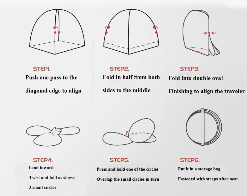 Foldable Mosquito Cover Bed Net - Image 5