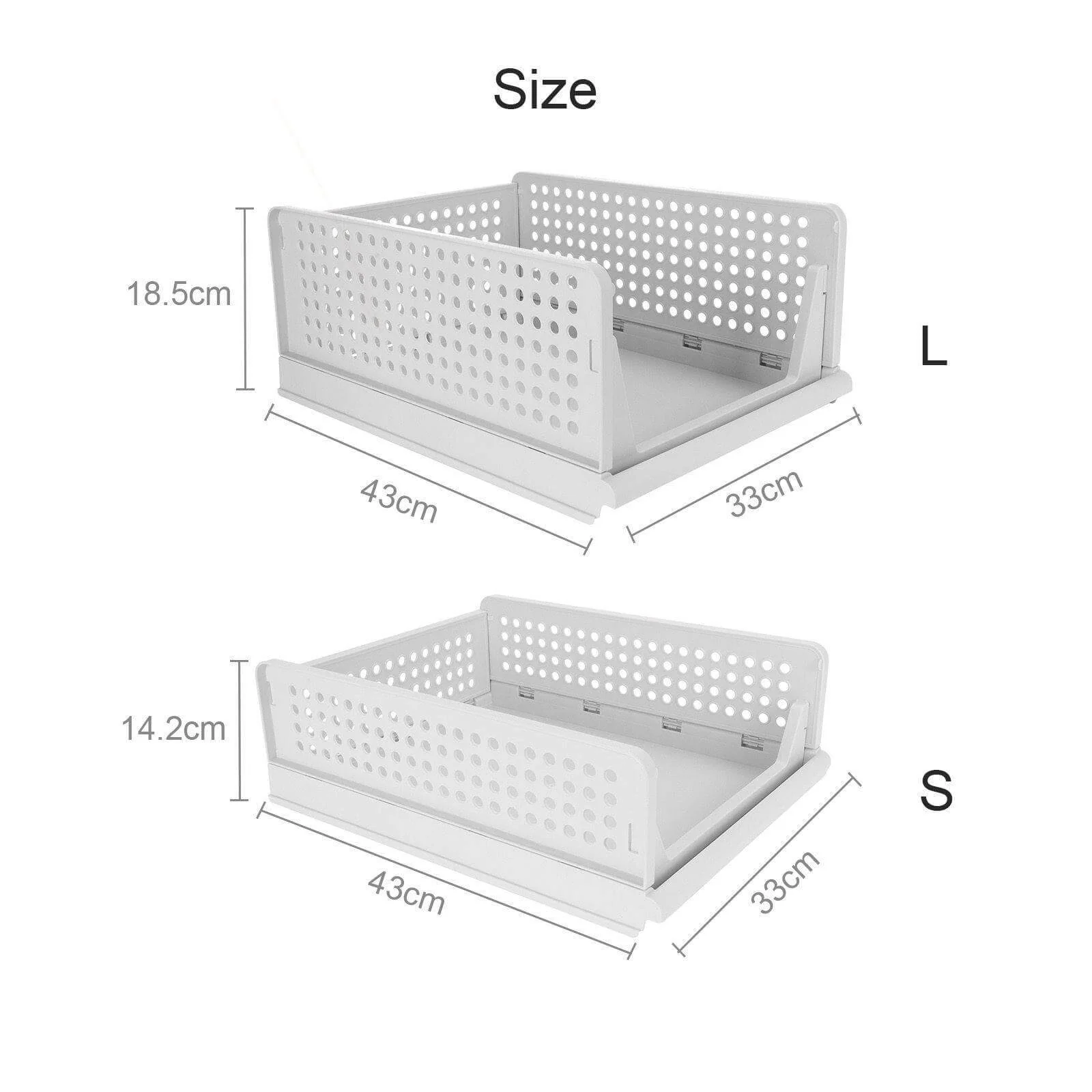 Foldable Multilayer Wardrobe Clothes Organizer Box - Image 12