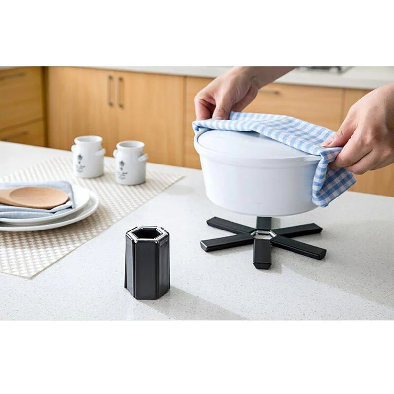 Foldable Non-Slip Heat Resistant Pan Coaster - Image 7