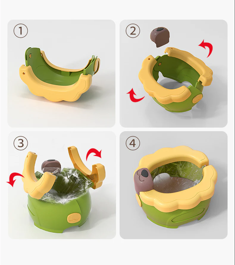 Foldable Poty Trainer Portable Kids Toilet - Image 7