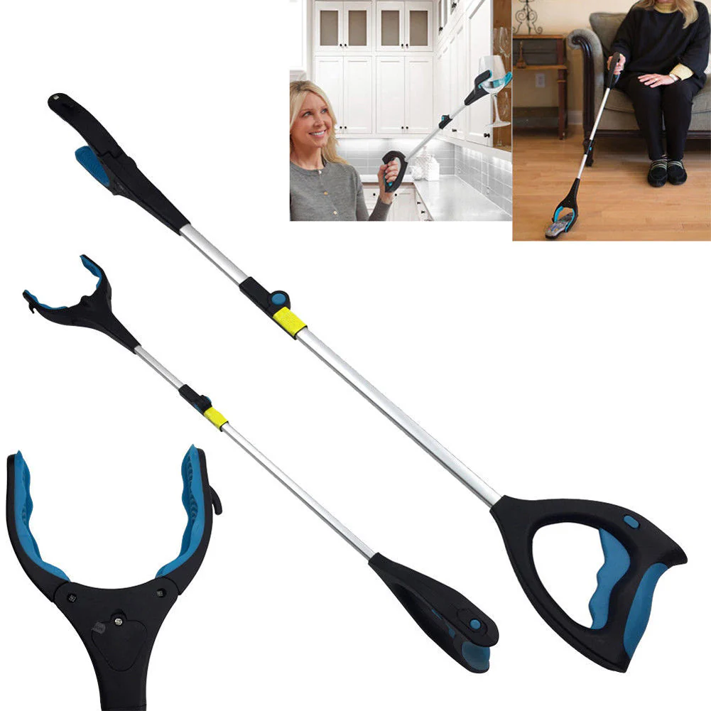 Foldable Rotating Long Handle Litter Grabber Tool - Image 3