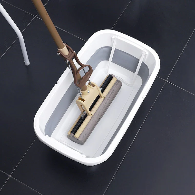Foldable Silicone Mop Bucket - Image 2