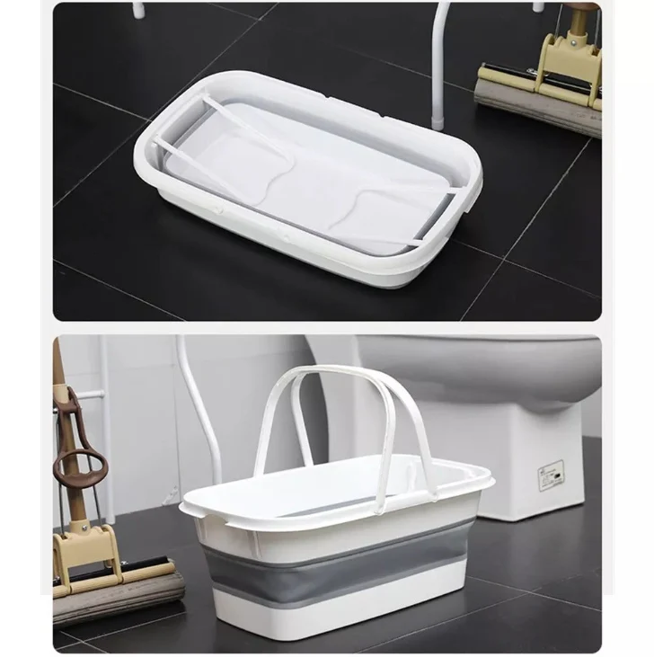 Foldable Silicone Mop Bucket - Image 3