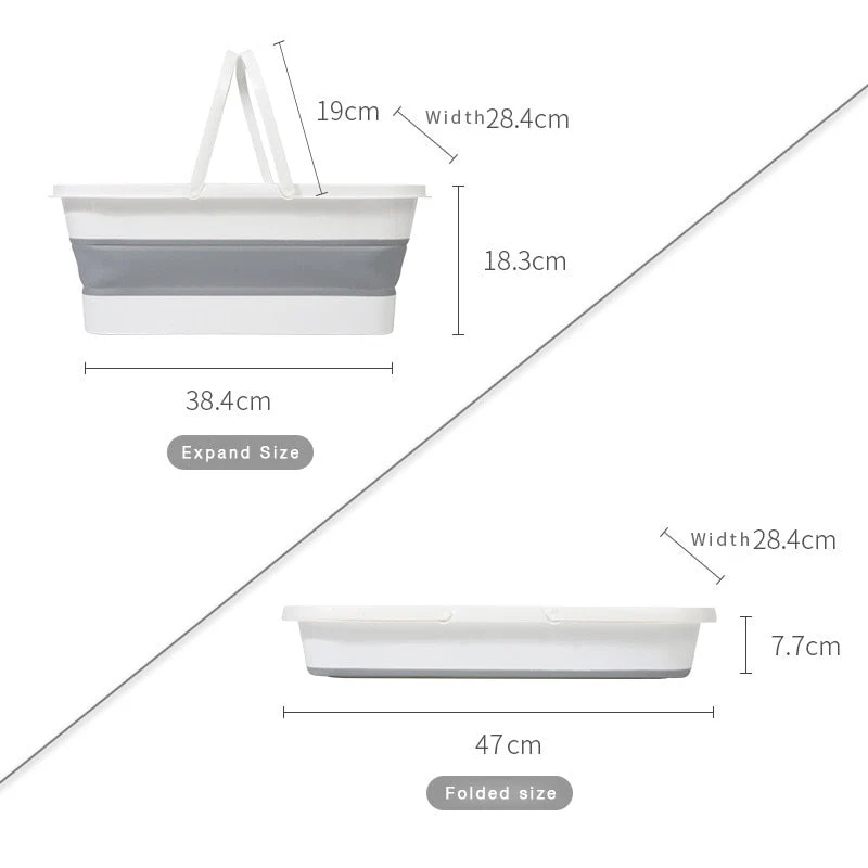 Foldable Silicone Mop Bucket - Image 6