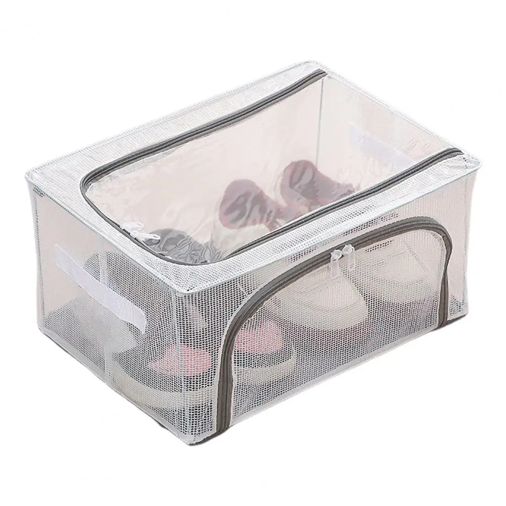 Foldable Stackable Shoe Storage Organizer - Image 10