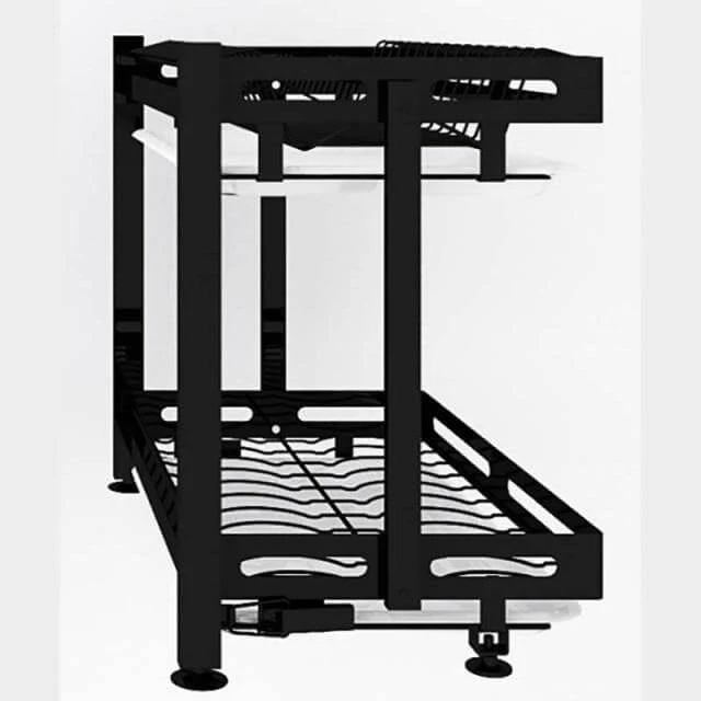 Foldable Stainless Steel Kitchen Dish Drainer Rack - Image 10