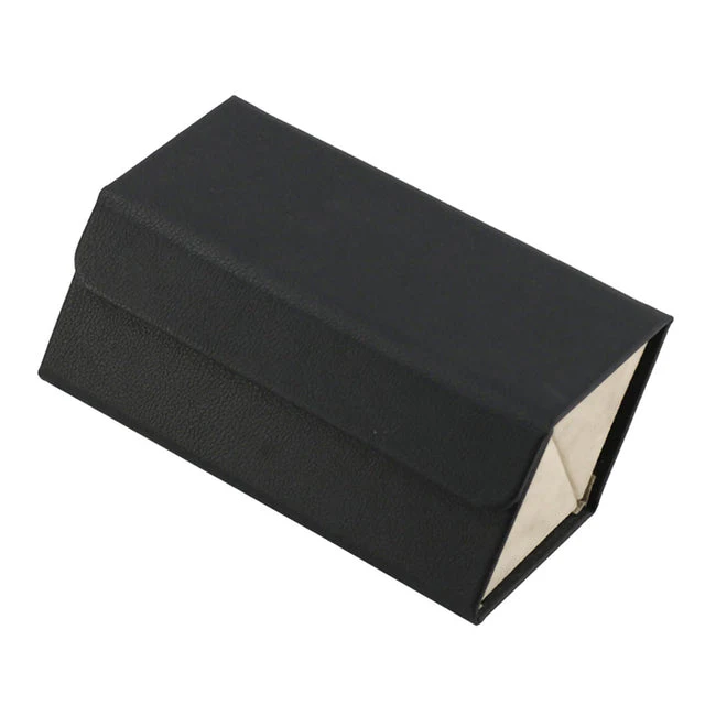 Folding Leather Travel Eyeglasses Organizer - Image 13