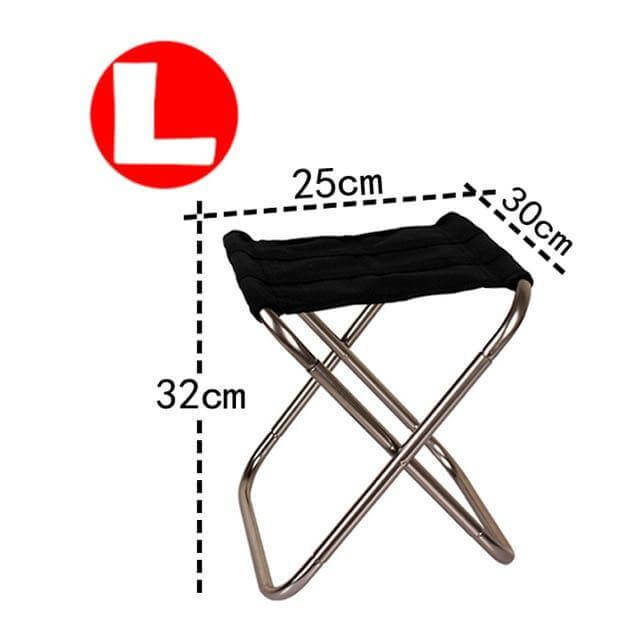 Folding Portable Small Stool Chair - Image 7