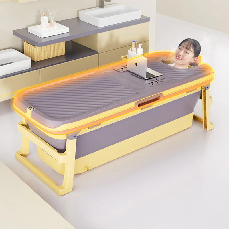 Folding Relaxing Spae Portable Bathtub - Image 2